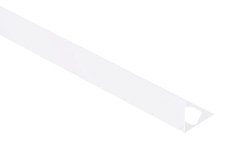 Schlüter-BARA-RWL balkónová lišta, hliník komaxit sivá metalíza, v: 120 mm, d: 2,5 m