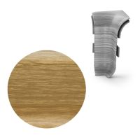 AP28 vnútorný roh pre soklovú lištu NGF56, PVC dub Virginia, 56 mm, 1 ks