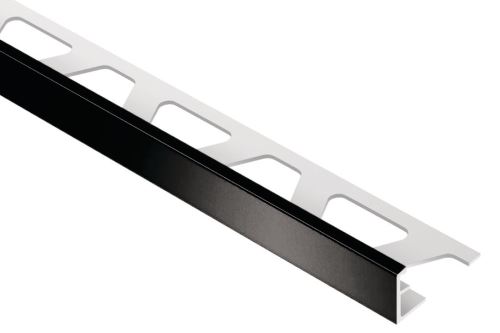 Schlüter-JOLLY-P ukončovacia lišta "L", PVC grafitovo čierna, v: 10 mm, d: 2,5 m