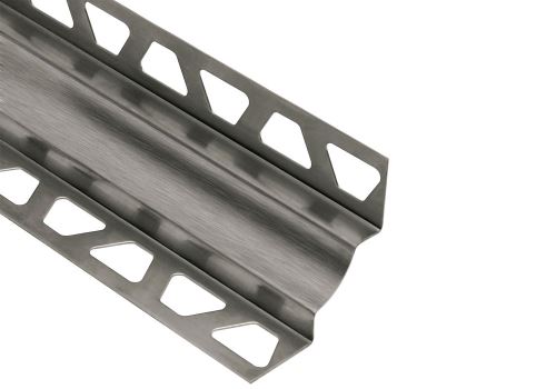 Schlüter-DILEX-EBHK žliabková lišta, nerez kartáč V2A, v: 11 mm, d: 2,5 m