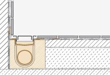Schlüter-KERDI-LINE lineárny žľab, nerez V2A, v: 78 mm, DN 40, 1 ks, 1000 mm (3)