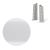 AP31 koncovka Ľ+P pre soklovú lištu NG62, PVC biela, 62 mm, 1 pár
