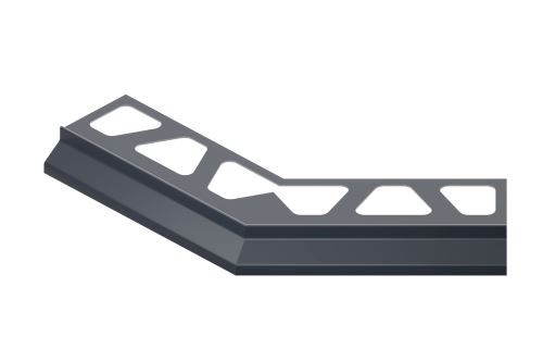 Schlüter-BARA-RKB vonk. roh 135 st. k balk. lište, kom. antracit. sivá, v: 3 mm, 1 ks