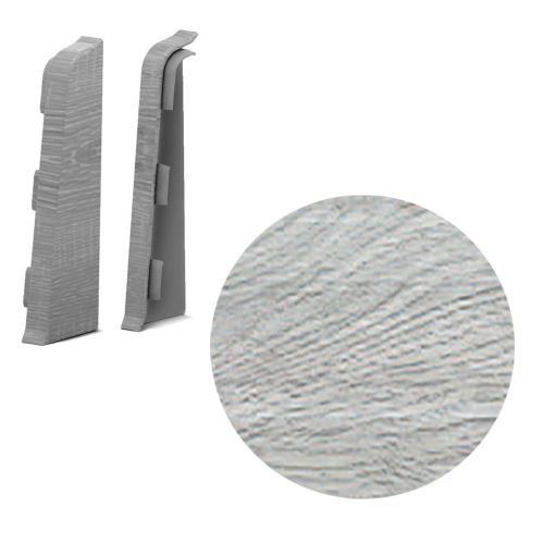 AP28/1 koncovka Ľ+P pre soklovú lištu SG75, PVC