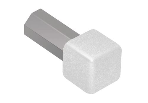 Schlüter-QUADEC-AC vonkajší roh, hliník komaxit brilantná biela mat, v: 8 mm, 1 ks