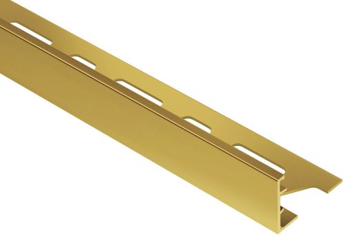 Schlüter-SCHIENE-M ukončovacia lišta "L", mosadz prírodný, v: 15 mm, d: 2,5 m