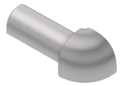 Schlüter-RONDEC-AC vonk. roh k ukonč. lište "C", hliník kom. pastelovo sivá, v: 8 mm, 1 ks