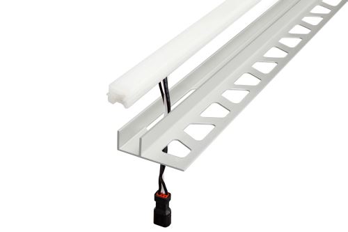 Schlüter-LIPROTEC-LLP LED modul, hliník elox prírodný, v: 11 mm, d: 2,5 m, teplá biela