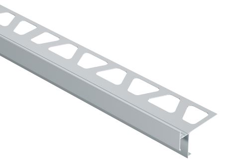 Schlüter-BARA-RAKEG balkónová lišta, hliník komaxit sivá metalíza, v: 10 mm, d: 2,5 m