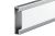 Schlüter-DESIGNBASE-QD soklová lišta, hliník elox prírodný, v: 11 mm, d: 2,5 m