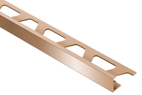 Schlüter-SCHIENE-AKG ukončovacia lišta "L", hliník elox meď lesk, v: 8 mm, d: 2,5 m