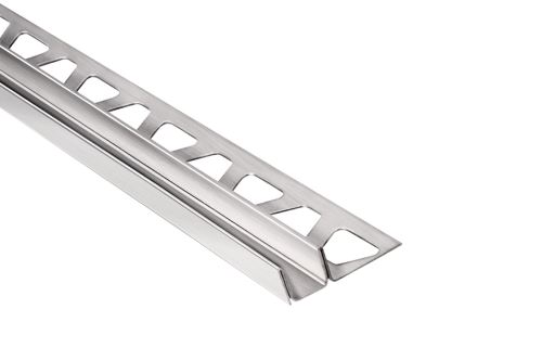 Schlüter-DECO-SG-EB dekoračná lišta, nerez kartáč V2A, v: 11 mm, š: 12 mm, d: 2,5 m