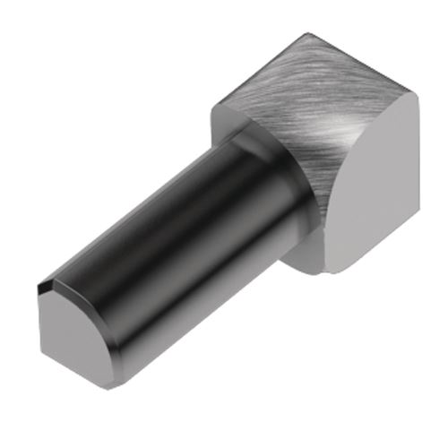 Schlüter-RONDEC-ACGB vnút. roh k ukonč. l. "C", hliník elox chróm kartáč, v: 11 mm, 1 ks