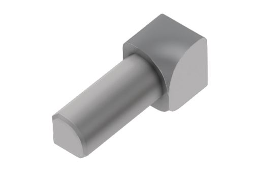 Schlüter-RONDEC-AC vnút. roh k ukonč. l. "C", hliník kom. sivá metalíza, v: 12,5 mm, 1 ks