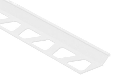 Schlüter-FINEC-AC lišta pre kam. roh, hliník kom. brilantná biela mat, v: 4,5 mm, d: 2,5 m