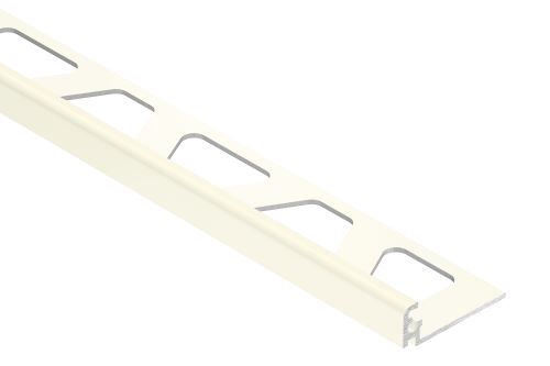 Schlüter-JOLLY-AC ukončovacia lišta "L", hliník komaxit biela, v: 8 mm, d: 2,5 m
