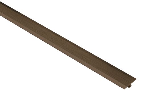 Schlüter-VINPRO-T prechod. lišta, elox ant. bronz kartáč, v: 3 mm, š: 14 mm, d: 2,5 m