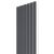 WALL CONCEPT akustický panel antracit, biely filc + MDF, 2750x285x21 mm, 0,78 m2 WALL CONCEPT akustický panel antracit, biely filc + MDF, 2750x285x21 mm, 0,78 m2