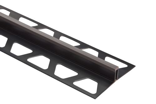 Schlüter-DILEX-BWS dilatačná lišta, PVC grafitovo čierna, v: 11 mm, d: 2,5 m