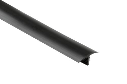 Schlüter-SHOWERPROFILE-WSC polkruhová vložka, PVC grafitovo čierna, š: 16 mm, d: 2,5 m