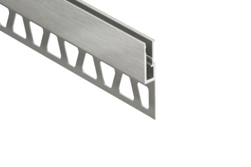Schlüter-LIPROTEC-VB LED profil, hliník elox vzhľad nerez kartáč, v: 12,5 mm, d: 2,5 m