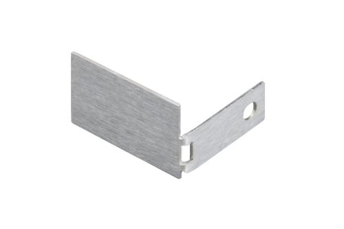 Schlüter-LIPROTEC-LLP koncovka, hliník elox prírodný, v: 11 mm, 1 ks, 15 mm