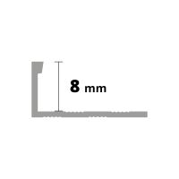 SP2 ohýbacia ukončovacia lišta L, STANDARD, FLOPPY TRIM (2)
