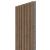 VZORKA - WALL CONCEPT akustický panel Dub Livingstone tabakový, sivý filc + MDF, 240x135x21 mm