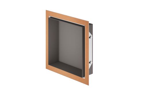 Schlüter-DESIGN-NICHE stenová nika, hliník komaxit kamenná sivá, 600x300 mm, 1 ks