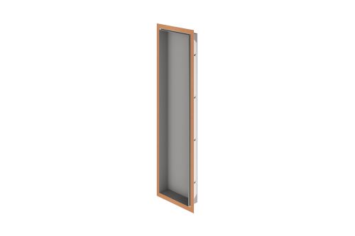 Schlüter-DESIGN-NICHE stenová nika, hliník komaxit kamenná sivá, 600x300 mm, 1 ks