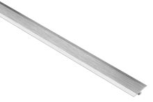 Schlüter-VINPRO-T prechod. lišta, hliník elox chróm kartáč, v: 3 mm, š: 14 mm, d: 2,5 m