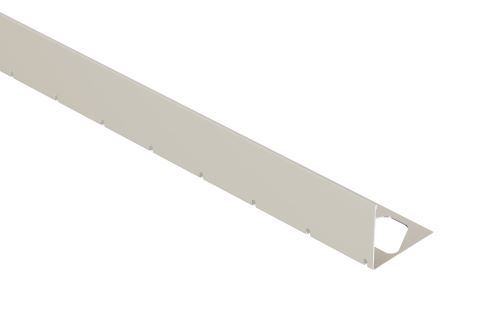 Schlüter-BARA-RWL balkónová lišta, hliník komaxit sivá metalíza, v: 120 mm, d: 2,5 m