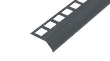 BP7 balkónová lišta, hliník lakovaný antracit, RAL7016, 19 mm, 2,5 m
