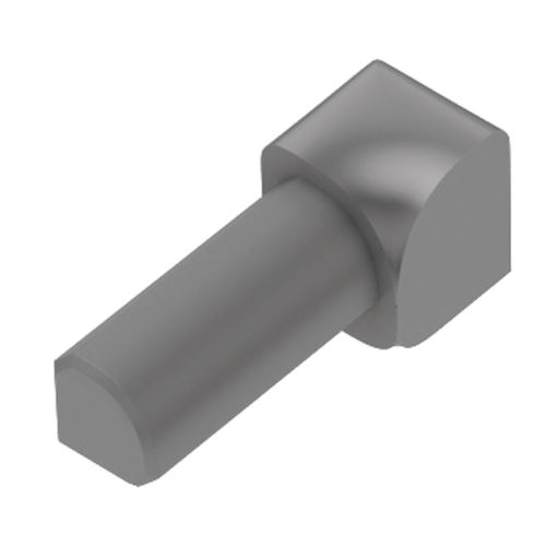 Schlüter-RONDEC-PRO vnútorný roh k ukončovacej lište "C", PVC sivá, v: 6 mm, 1 ks