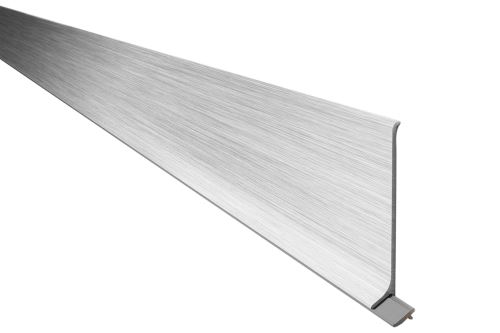 Schlüter-DESIGNBASE-SL soklová lišta, hliník elox prírodný, v: 80 mm, d: 2,5 m
