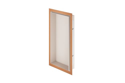Schlüter-DESIGN-NICHE stenová nika, hliník komaxit kamenná sivá, 600x300 mm, 1 ks