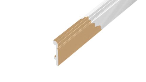 AP32 soklová lišta SIERRA, PVC
