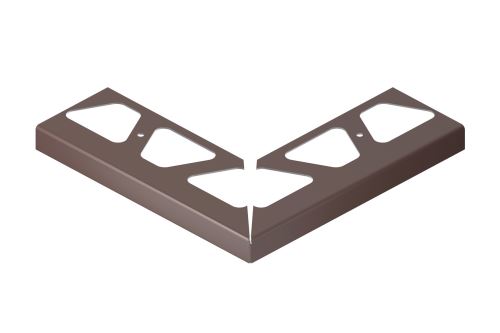 Schlüter-BARA-RW vonk. roh 90 st. k balk. lište, kom. antracit. sivá, v: 120 mm, 1 ks