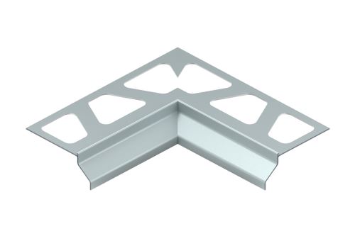 Schlüter-BARA-RKB vnút. roh 90 st. k balk. lište, hliník kom. sivá metalíza, v: 3 mm, 1 ks