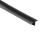 Schlüter-SHOWERPROFILE-WSC polkruhová vložka, PVC grafitovo čierna, š: 16 mm, d: 3 m