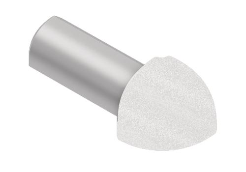 Schlüter-RONDEC-AC vonkajší roh, hliník komaxit brilantná biela mat, v: 6 mm, 1 ks