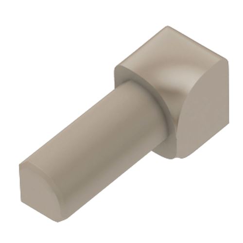 Schlüter-RONDEC-PRO vnút. roh k ukončovacej lište "C", PVC svetlo béžová, v: 10 mm, 1 ks