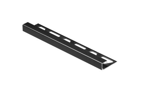 Schlüter-QUADEC-AC ukonč. lišta "Q", hliník kom. grafitovo čierna mat, v: 4,5 mm, d: 2,5 m