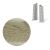 AP31 koncovka Ľ+P pre soklovú lištu NG62, PVC dub púštny, 62 mm, 1 pár