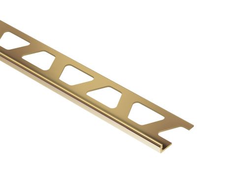 Schlüter-SCHIENE-M ukončovacia lišta "L", mosadz prírodný, v: 4,5 mm, d: 2,5 m