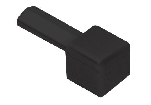 Schlüter-QUADEC-AC vonkajší roh, hliník komaxit grafitovo čierna mat, v: 8 mm, 1 ks, MGS
