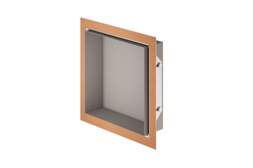 Schlüter-DESIGN-NICHE stenová nika, hliník komaxit kamenná sivá, 600x300 mm, 1 ks