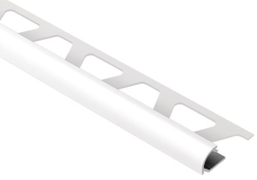 Schlüter-RONDEC-AC ukončovacia lišta "C", hliník komaxit snehobiela, v: 11 mm, d: 2,5 m
