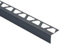 Schlüter-BARA-RW balkónová lišta, hliník komaxit antracitová sivá, v: 25 mm, d: 2,5 m Schlüter-BARA-RW balkónová lišta, hliník komaxit antracitová sivá, v: 25 mm, d: 2,5 m