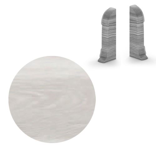 AP28 koncovka Ľ+P pre lištu NGF56, PVC